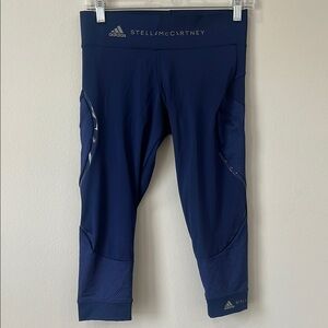 Adidas by Stella McCartney Navy Leggings cropped small